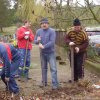 Budowa ogrodzenia cmentarza-2008r.